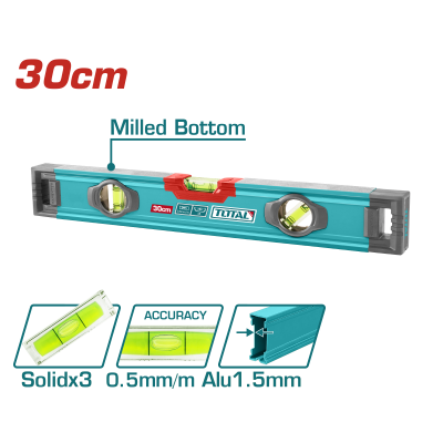 TOTAL 水平尺/30cm (TMT23028)
