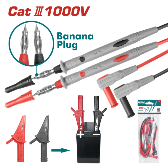 TOTAL 電表用鱷魚夾 (TMT426)