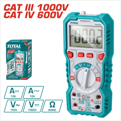  TOTAL 數位萬用電表 非接觸式 1000V (TMT47504)