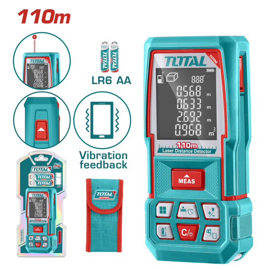 TOTAL 110米雷射測距儀 (TMT510369)