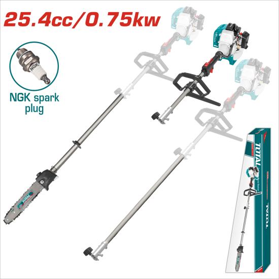 TOTAL 二行程高枝鋸 25.4CC (TMT52511)