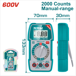 TOTAL 基本款萬用電錶 600V (TMT5360011)