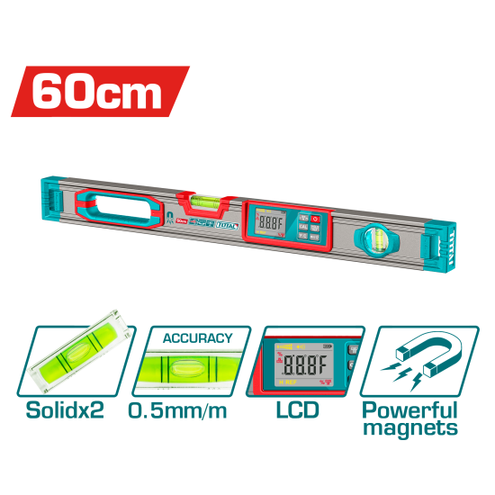電子數位水平尺/60cm (TMT9606D)