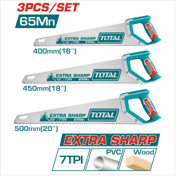 TOTAL 手板鋸子 3件組 (TOS23093)