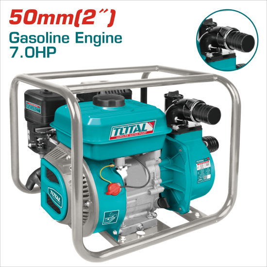 TOTAL總工具 四行程引擎抽水機 2吋 7HP (TP3202)