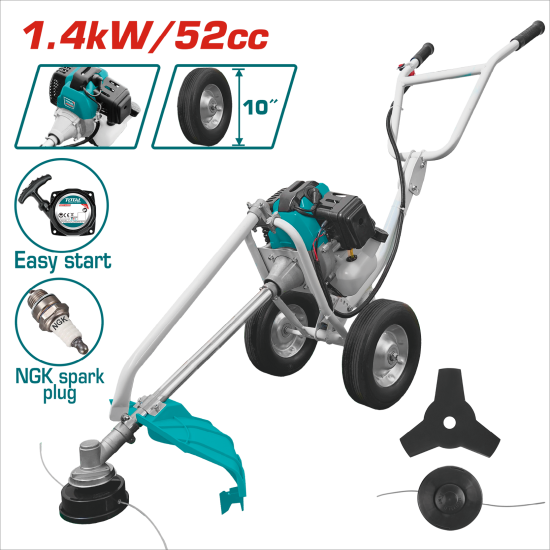  < 請洽各經銷通路 > TOTAL 手推式割草機 52CC (TP55244112)