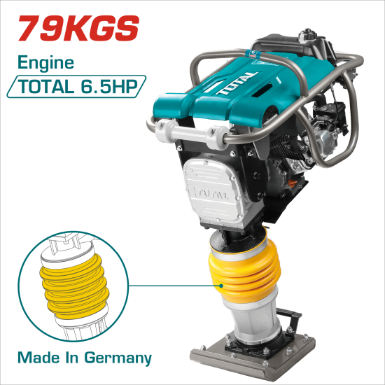TOTAL 引擎道路夯實機 6.5HP (TP880-2)