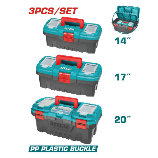 TOTAL 3件工具箱組套 (TPBXK0031)