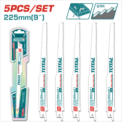 TOTAL 金屬軍刀鋸片組 5PCS 225mm (TRSB1111DF)