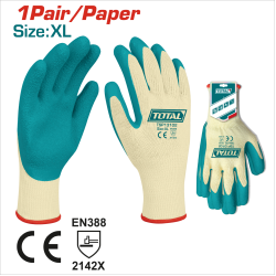 TOTAL 乳膠防滑手套 XL (TSP13102)