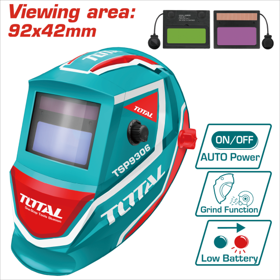 TOTAL 自動變光焊接面罩 (TSP9306)