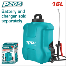 < 請洽各經銷通路 > TOTAL 20V 16L鋰電噴霧機 (TSPLI2001)