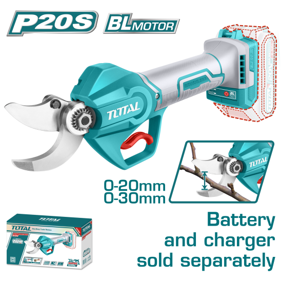 充電式強力果樹剪 20V 30mm -單機 (TSSLI20308)