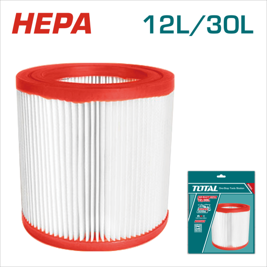 TOTAL 乾溼吸塵器用過濾眠HEPA/12L/30L (TVCAIHP02)
