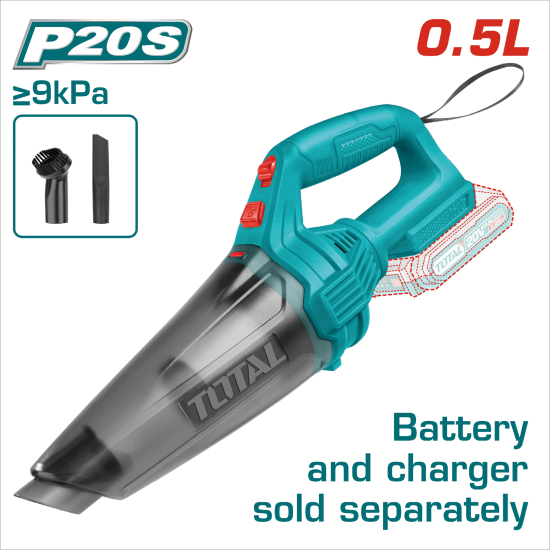 <請洽各經銷通路>TOTAL 20V 強力吸塵器 單主機 (TVLI201261)
