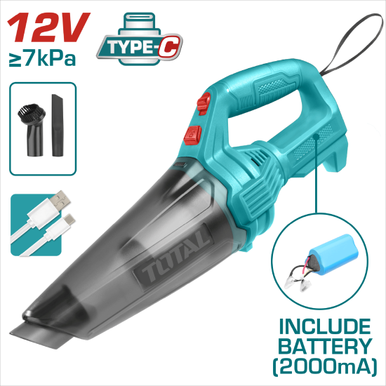 TOTAL 12V 車用吸塵器 (TVLI2026)