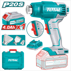 < 請洽各經銷通路 >TOTAL 20V 鋰電熱風槍 <全配> (UTBLI20025)