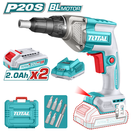 充電式浪板起子機 20V 15牛頓 -雙2.0套裝 (UTDSLI204282)