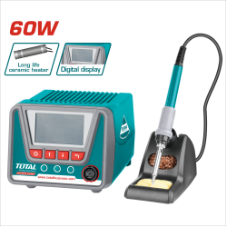 TOTAL 數顯臺式電烙鐵 焊槍 60W (UTET160923)