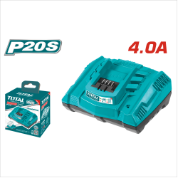 <請洽各經銷通路> TOTAL 20V 快速充電器 4A (UTFCLI2003)