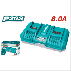  TOTAL 總工具 8.0A 雙插充電器 (UTFCLI2082)