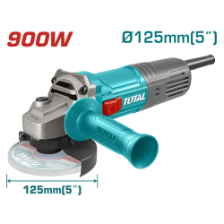 TOTAL  5吋平面砂輪機 900W (UTG10912556)