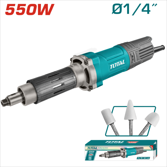 TOTAL 直柄研磨機 550W (UTG55061)