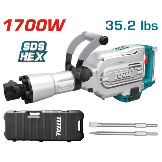 TOTAL 65型 超強力電動鎚鑽 (UTH215456)
