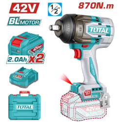 充電式衝擊板手機 42V 870牛頓/4分 -雙2.0Ah套裝(UTIWLI42862)