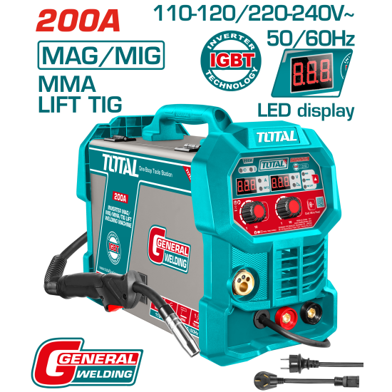 TOTAL CO2 電焊機/200A (UTMGT20058)
