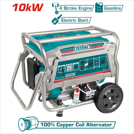  < 請洽各經銷通路 >四行程汽油發電機 雙電壓 電啟動/10.0kW (UTP1100006)