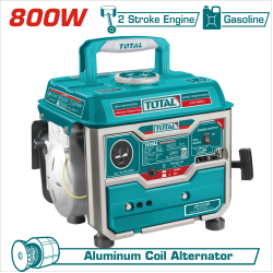 TOTAL總工具 二行程引擎發電機 800W (UTP18001)