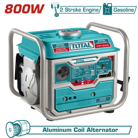 TOTAL 800w汽油發電機 (UTP18005)