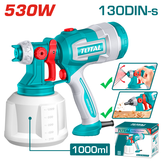 TOTAL 530W電噴槍-110V (UTT4506)