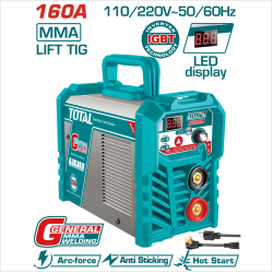 TOTAL 新款變頻電焊機 160A (UTW216028)