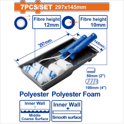 WADFOW  油漆滾筒七件組 (WCB3H71) 