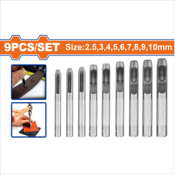 WADFOW  9件套皮帶打孔器組 (WCC7509)