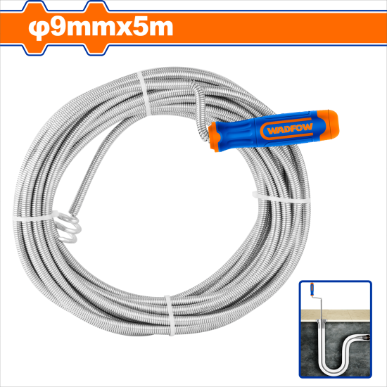 WADFOW 管道疏通器 1.9mm*9mm*5m (WDD2305)