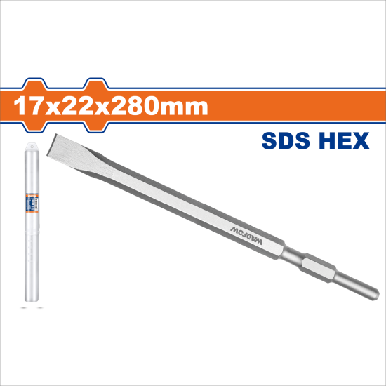WADFOW HEX平鑿/17*22*280 (WGZ1206)