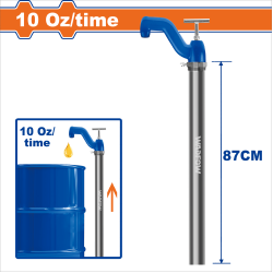 WADFOW  鐵製按壓式手動抽油器 (WHY2A10) 