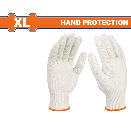  WADFOW  棉紗手套 500G XL (WKG2801) 