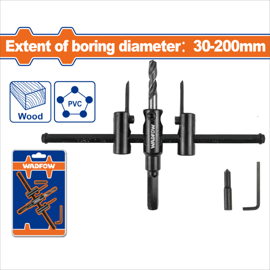 WADFOW 可調式孔鋸/30-200mm (WKJ9K02)
