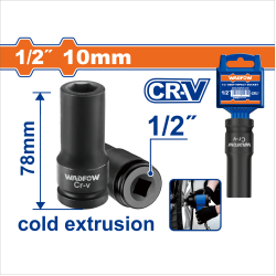  WADFOW  4分黑鋼氣動長套筒 14mm (WMS3214)