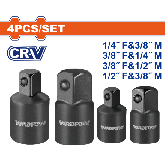  WADFOW  4件氣動轉接頭組套 (WMS6404)