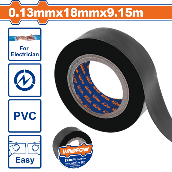 WADFOW  電工膠帶 (黑) (WPN1103)