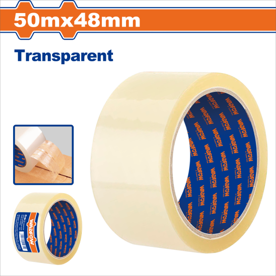 WADFOW 透明封箱膠帶/48mm*50m <單捲> (WPN1H05)