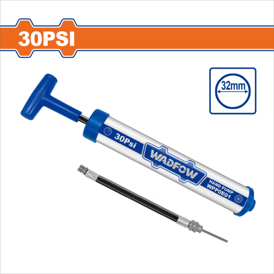 WADFOW 迷你打氣筒/32*260mm, 30psi (WPP0E01)