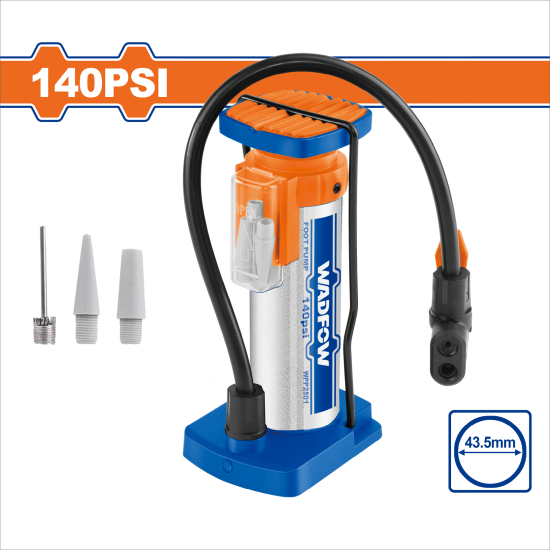 WADFOW  腳踩打氣筒 140PSI (WPP2501) 