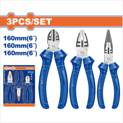 WADFOW  經濟款鉗組套 3PCS (WPS0623) 