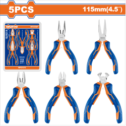 WADFOW 迷你鉗組套 5PCS 4.5" (WPS1615)